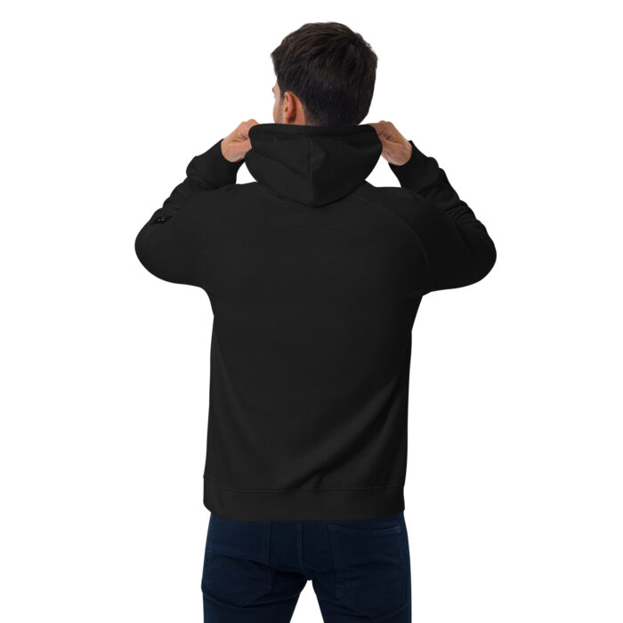 Sweat à capuche écologique Raglan unisexe "Tete Léopard" – Image 5