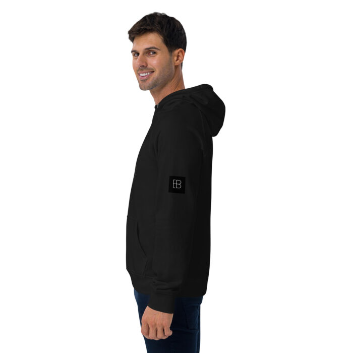 Sweat à capuche écologique Raglan unisexe "Tete Léopard" – Image 7