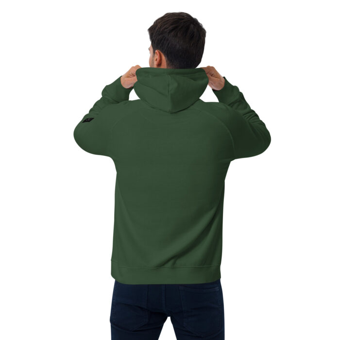 Sweat à capuche écologique Raglan unisexe "Tete Léopard" – Image 25