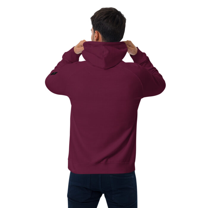 Sweat à capuche écologique Raglan unisexe "Tete Léopard" – Image 11