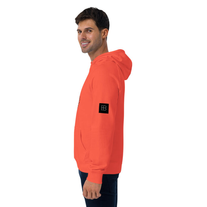 Sweat à capuche écologique Raglan unisexe "Tete Léopard" – Image 34